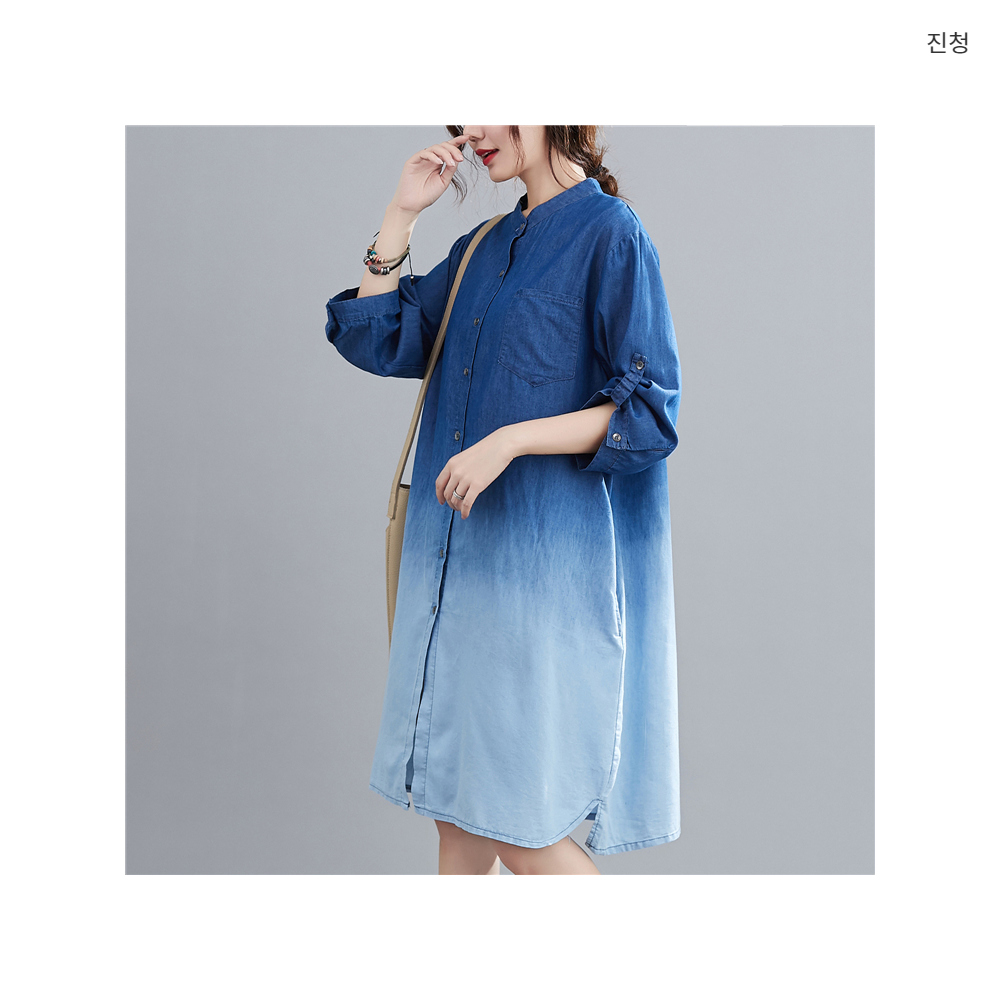 드레스 네이비블루 색상 이미지-S1L36
